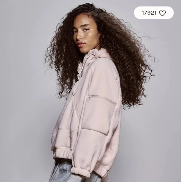 FP Movement Free People Wild and Free Pullover size L color is Cashmere / Cream - Picture 4 of 17